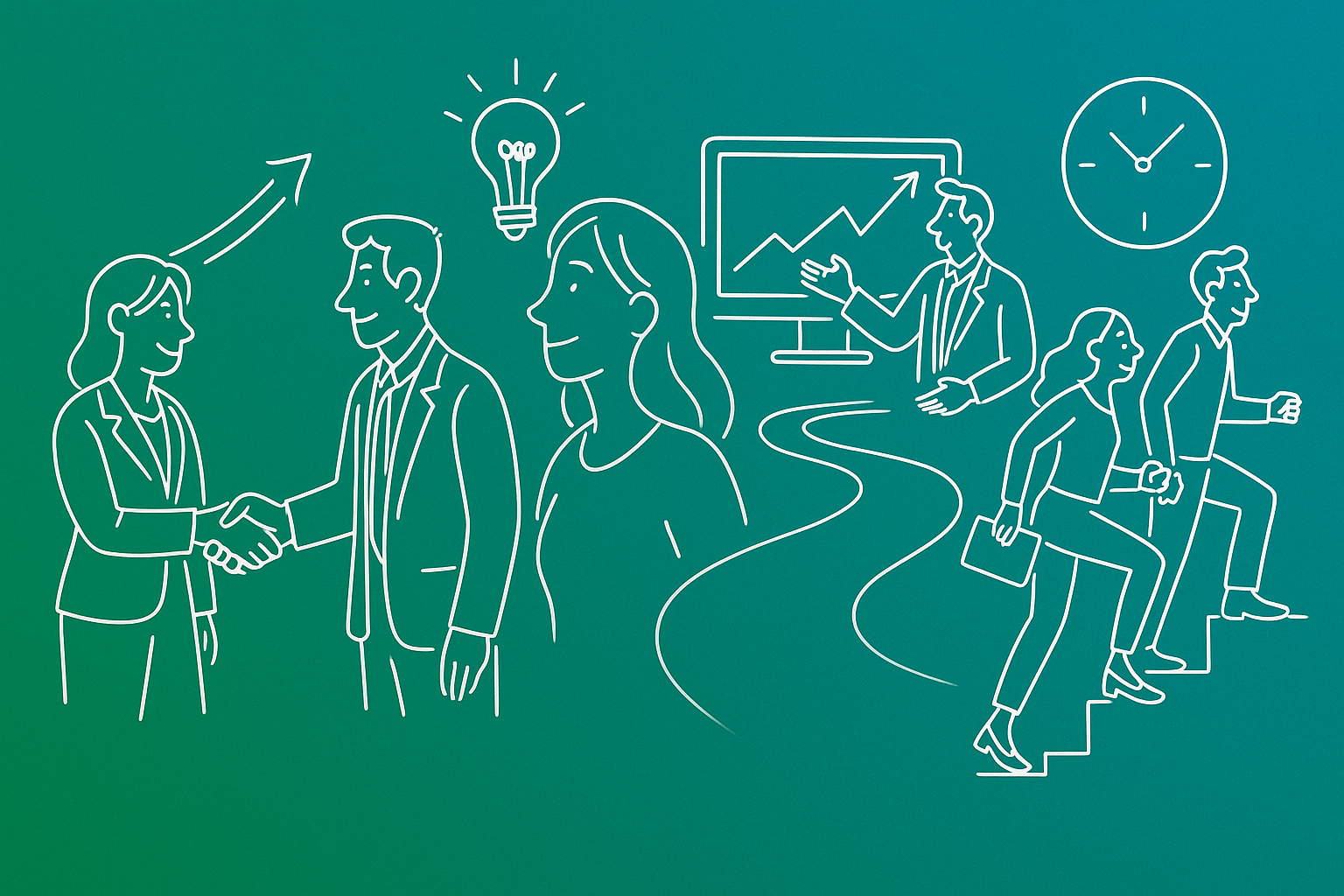 Illustration Teamarbeit P.R.O.fession